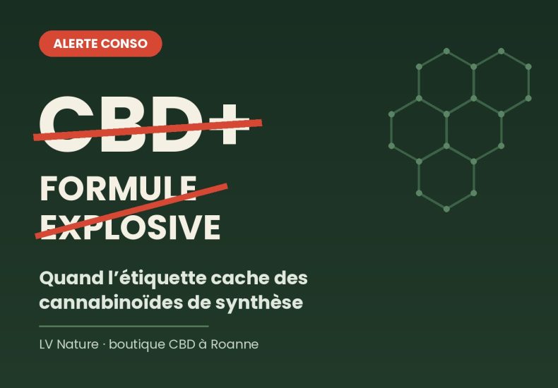 CBD+ et formule explosive barrés : alerte sur le faux CBD contenant des cannabinoïdes de synthèse