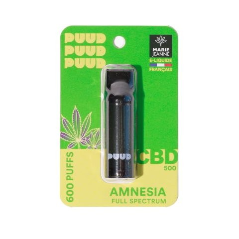 Cartouche de recharge PUUD Amnesia Full Spectrum 500 mg CBD