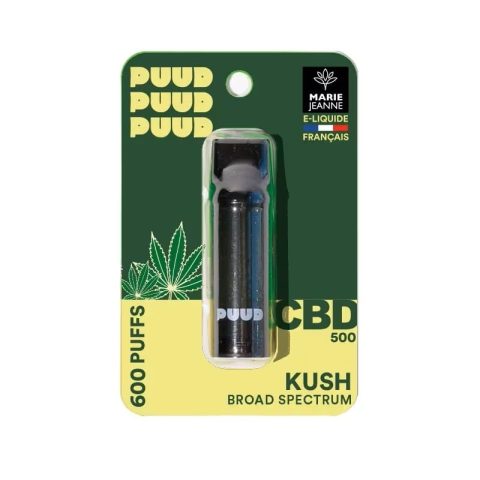 Cartouche de recharge PUUD Kush 500 mg CBD